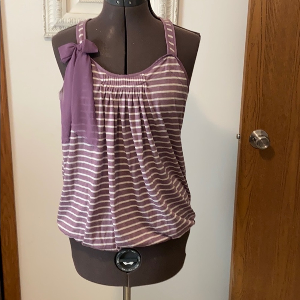 Decree striped tank top with